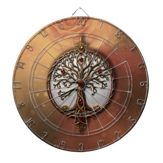 Mystic Life of Tree Dartbord (Voorkant)