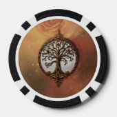 Mystic Life of Tree Poker Chips (Achterkant)