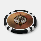 Mystic Life of Tree Poker Chips (Enkel)