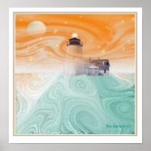 Mystic Lighthouse Poster (Voorkant)