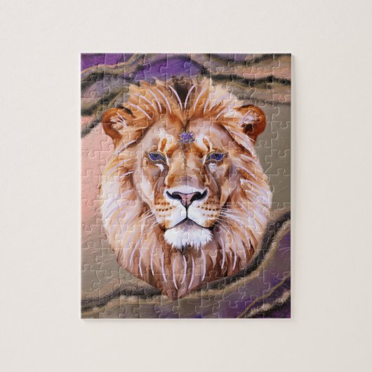 Mystic Lion 2 Legpuzzel (Verticaal)