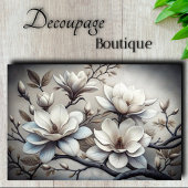 Mystic Magnolias Decoupage Tissuepapier