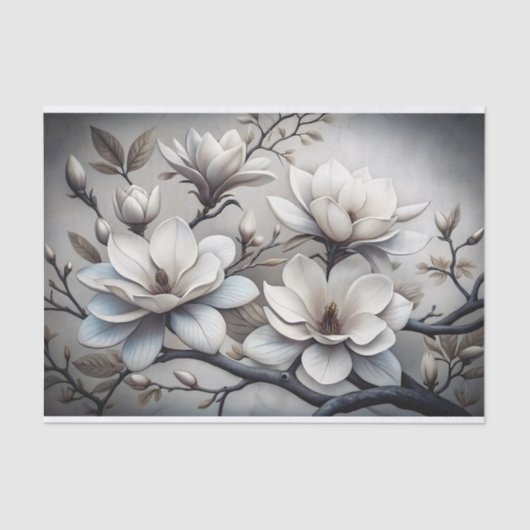 Mystic Magnolias Decoupage Tissuepapier (Voorkant)
