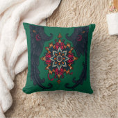 Mystic Mandala Elephant Art Kussen (Deken)