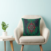 Mystic Mandala Elephant Art Kussen (Stoel)