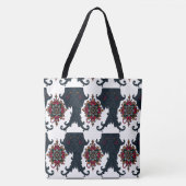 Mystic Mandala Elephant Art Tote Bag (Voorkant)