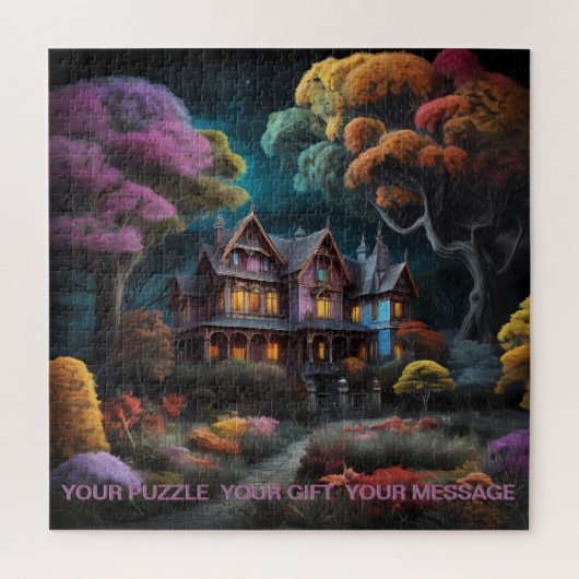 Mystic Manor onder sterrenlicht Legpuzzel (Verticaal)