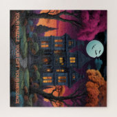 Mystic Manor onder sterrenlicht Legpuzzel (Horizontaal)