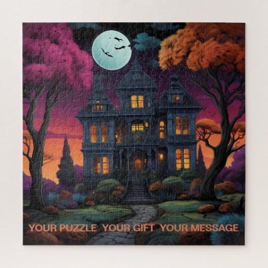 Mystic Manor onder sterrenlicht Legpuzzel (Verticaal)
