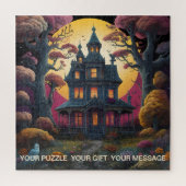 Mystic Manor onder sterrenlicht Legpuzzel (Verticaal)