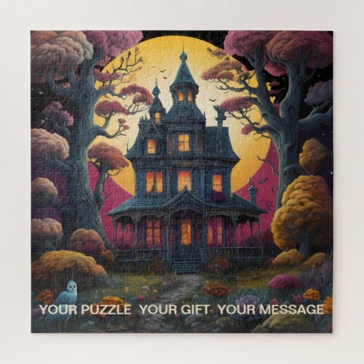 Mystic Manor onder sterrenlicht Legpuzzel (Verticaal)