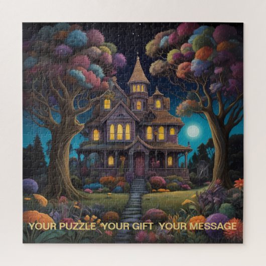 Mystic Manor onder sterrenlicht Legpuzzel (Verticaal)