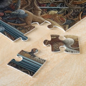 Mystic Maps Het samenvoegen van oude mysterie Legpuzzel (Zijkant)