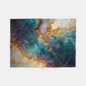 Mystic Marble Fleece Deken (Voorkant (Horizontaal))