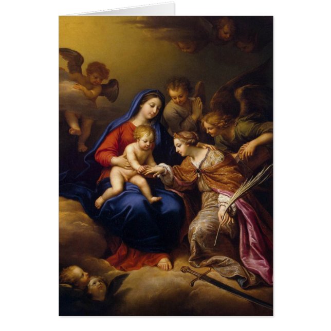 Mystic Marriage of St Catherine (Voorkant)