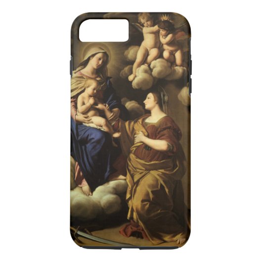 Mystic Marriage of St. Catherine - Sassoferrato Case-Mate iPhone Case (Achterkant)