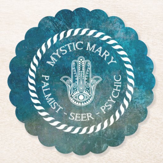 MYSTIC MARY KARTONNEN ONDERZETTERS (Voorkant)