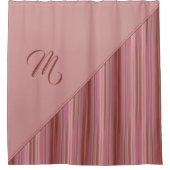 Mystic Mauve Horizontal Douchegordijn (Voorkant)