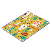 Mystic Melange: Occulte naadloze elementen Notitieboek (Linkerzijde)