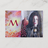 MYSTIC MEMORIES / MAGDALEN MONOGRAM VISITEKAARTJE (Achterkant)