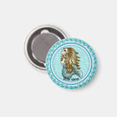 Mystic Mermaid Bubbles Magneet (Voorkant / Achterkant)