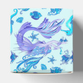 Mystic Mermaid Fairy Paarse Creature Ceramic Tegel Bedankdoosjes (Bovenkant)