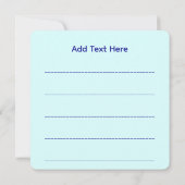 Mystic Mermaid Fairy Paarse Creature Ceramic Tegel Kaart (Achterkant)