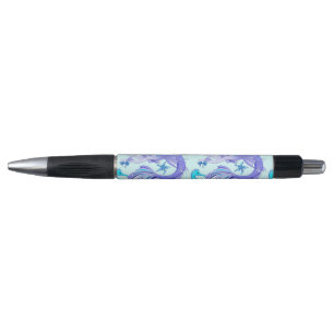 Mystic Mermaid Fairy Paarse Creature Ceramic Tegel Pen
