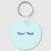 Mystic Mermaid Fairy Paarse Creature Ceramic Tegel Sleutelhanger (Achterkant)