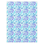 Mystic Mermaid Fairy Paarse Creature Ceramic Tegel Tafelkleed (Voorkant)