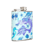 Mystic Mermaid Fairy Paarse Creature Heupfles (Rechts)