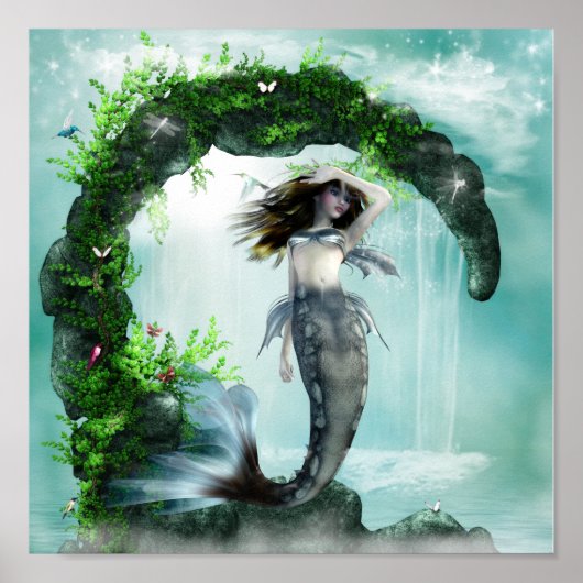 Mystic Mermaid Poster (Voorkant)