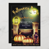 Mystic Mervin's Halloween Custom Pumpkin Kaart (Voorkant / Achterkant)