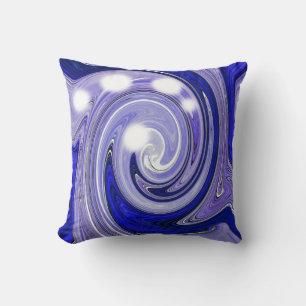 Mystic message blue kussen