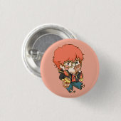 Mystic Messenger : Munching 707 Button (Voorkant /achterkant)