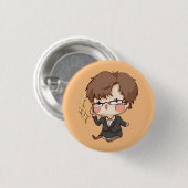 Mystic Messenger : Sparkly Eyes Jaehee Button (Voorkant /achterkant)