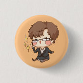 Mystic Messenger : Sparkly Eyes Jaehee Button (Voorkant)