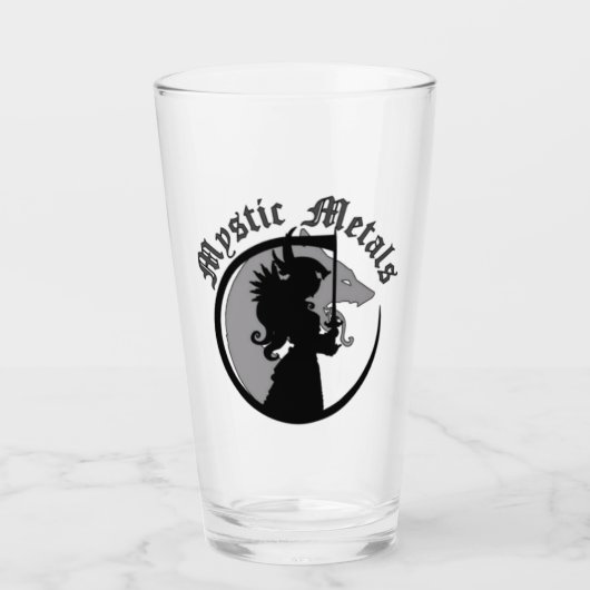 Mystic Metalen Glas Cup (Voorkant)