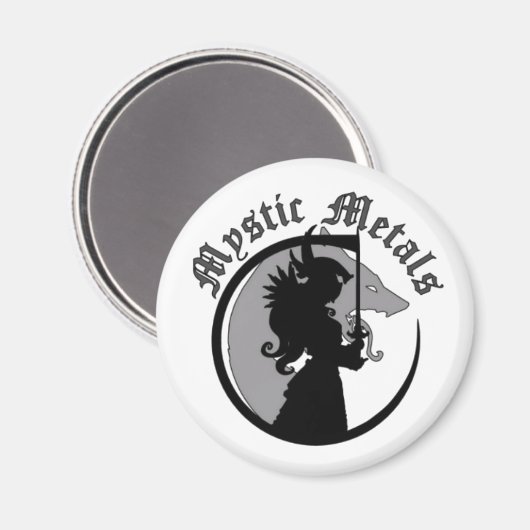 Mystic Metalen Magneten (Voorkant / Achterkant)