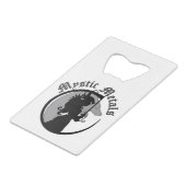 Mystic Metals flesopener Creditkaart Flessenopener (Voorkant Gekanteld)