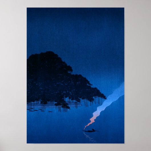 Mystic Midnight (BLUE) Poster (Voorkant)