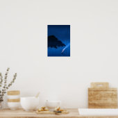 Mystic Midnight (BLUE) Poster (Keuken)