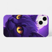 Mystic Midnight Cat iPhone Case iPhone Hoesje (Achterkant horizontaal)