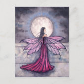 Mystic Midnight Fairy Briefkaart (Voorkant)