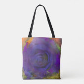 Mystic Midnight Roos Canvas tas (Achterkant)