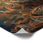 Mystic Moment AI Fantasy Digitale Kunst Print (Hoek)