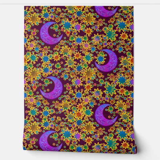 Mystic Moon Alchemy Behang (Afrollen)