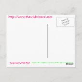 Mystic Moon Briefkaart (Achterkant)