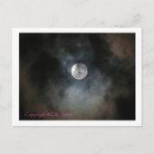 Mystic Moon Briefkaart (Voorkant)
