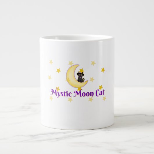 Mystic Moon Cat Grote Koffiekop (Voorkant)